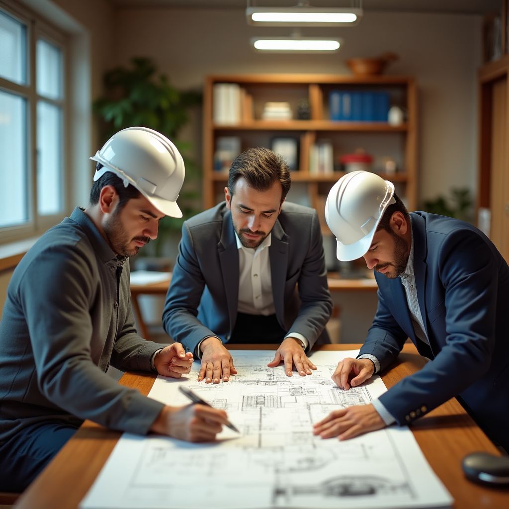 YAPI-TECH'in kuruluş yıllarından bir fotoğraf