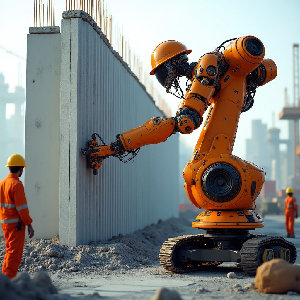 Robotik inşaat teknolojilerimiz