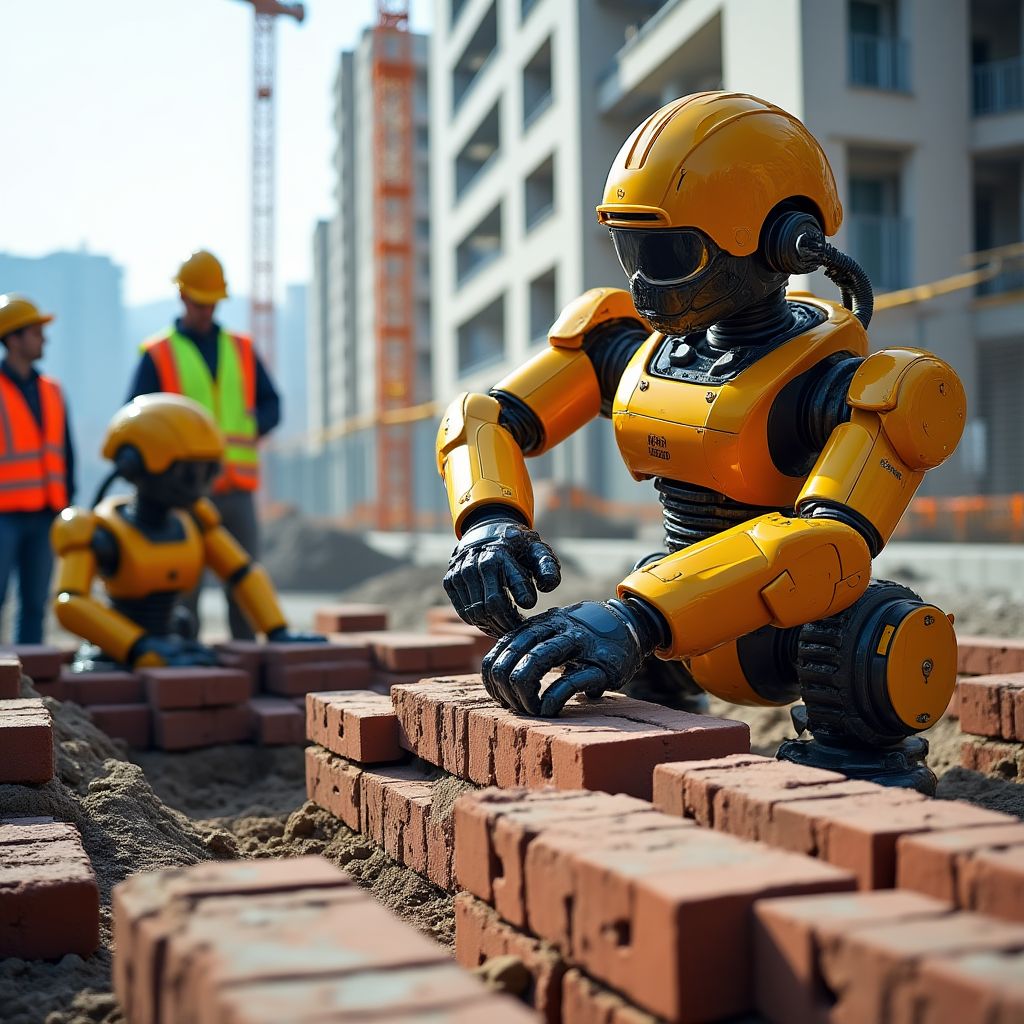 Robotik inşaat süreçleri